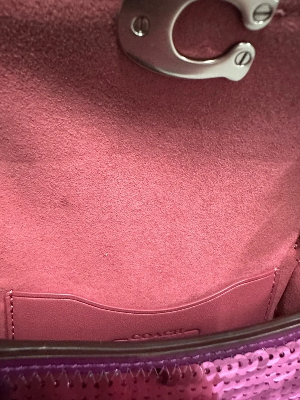 Coach mini shoulder